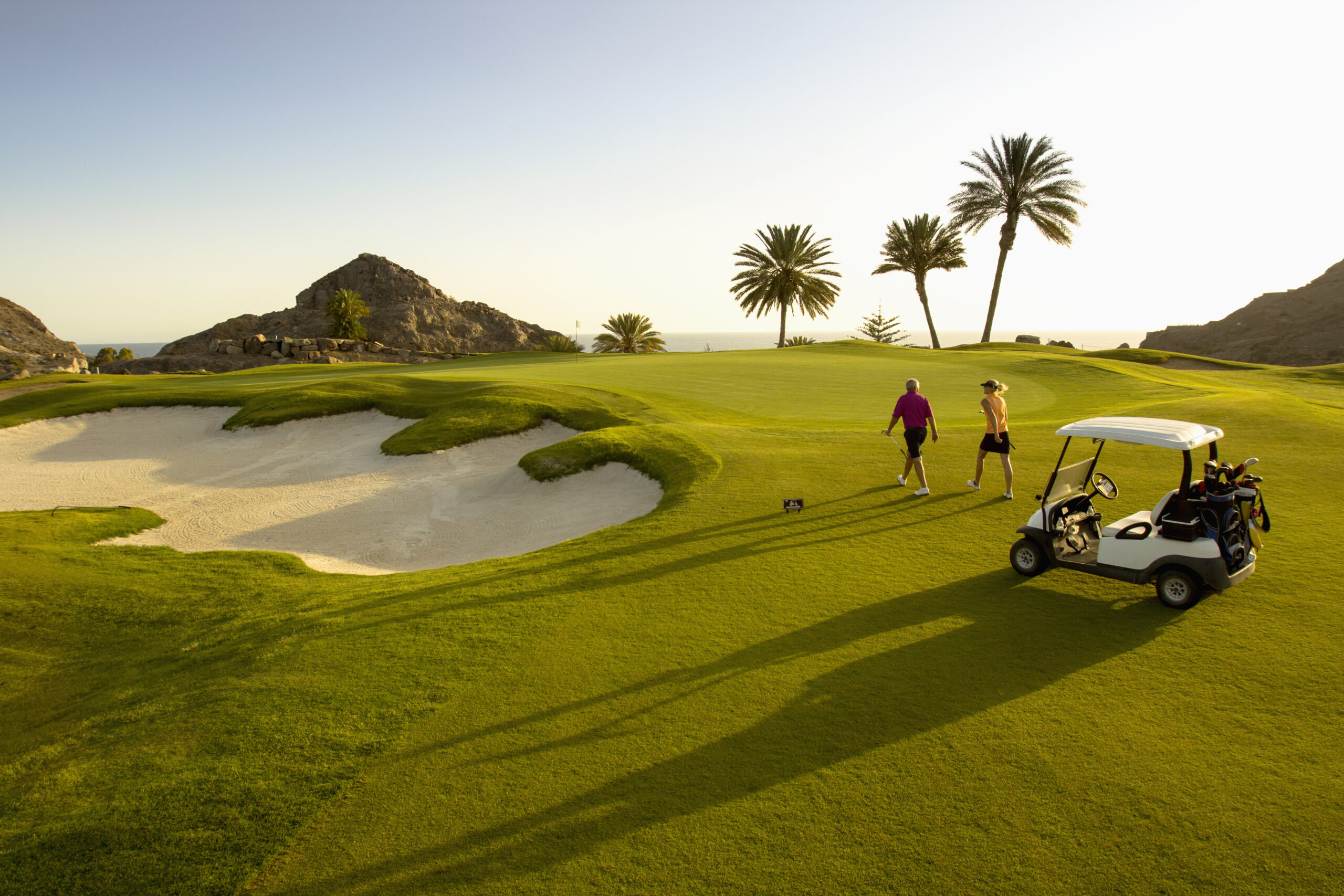 Anfi Tauro Golf, parcours d&eacute;sertique au sud-ouest de Gran Canaria